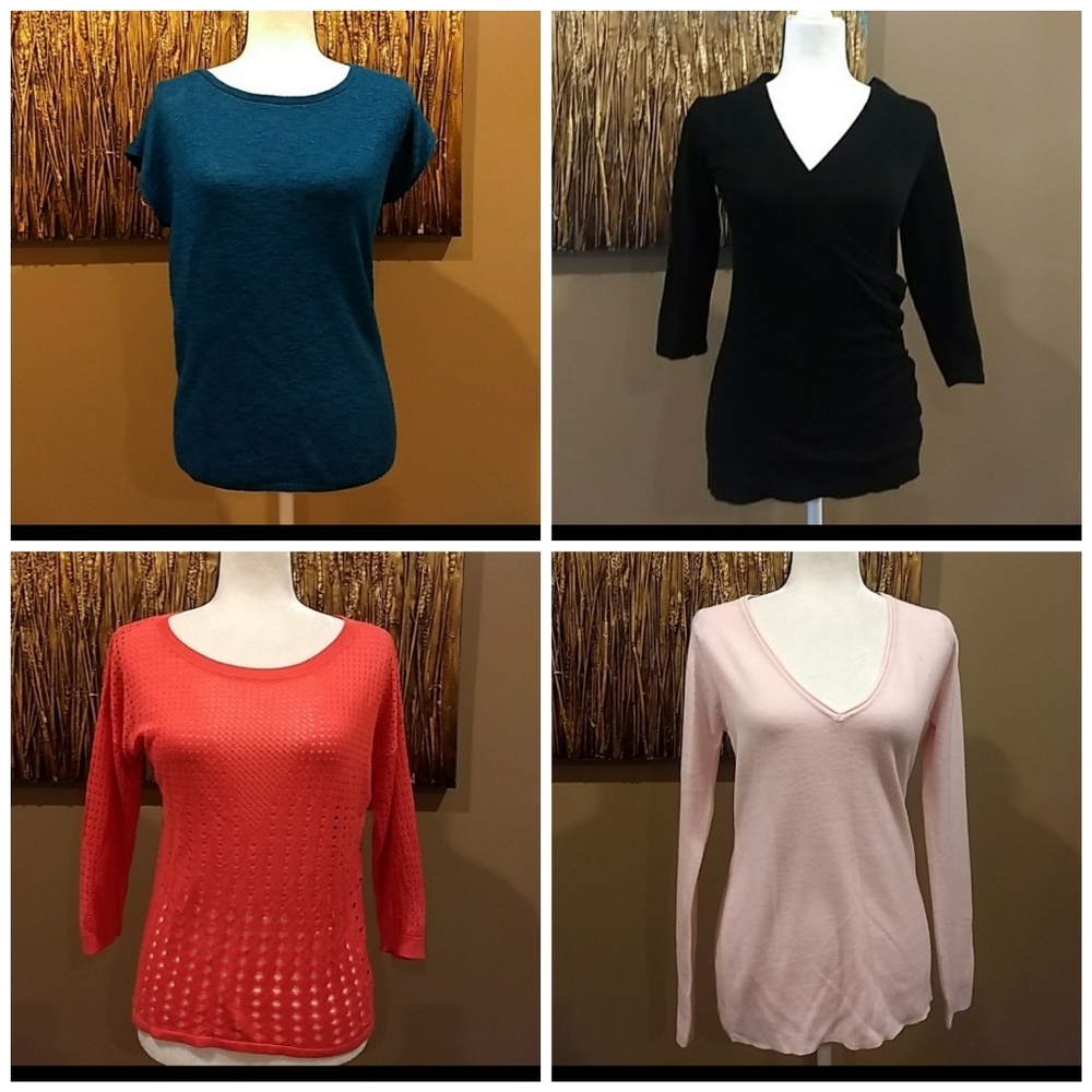 Lightweight sweater bundle all size small
